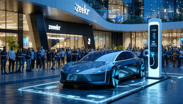 Zeekr présente une innovation révolutionnaire : recharge de 80 % pour voitures électriques en seulement 9 minutes